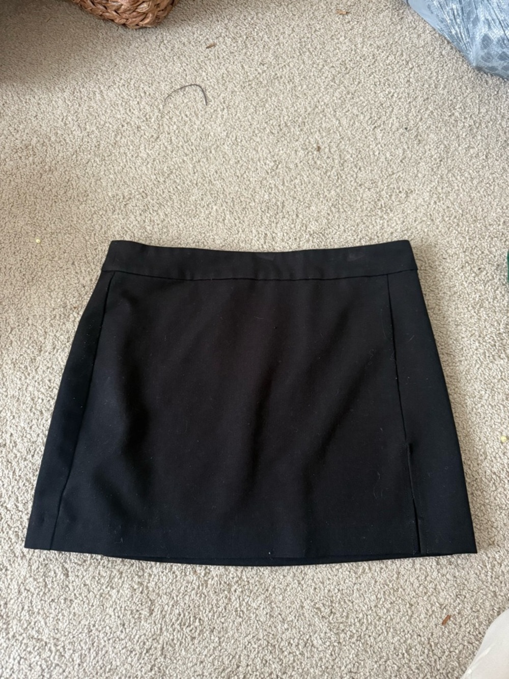 Steve Madden Black Mini Skirt - Clean Straight Silhouette